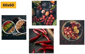 Комплект картини – Деликатни закуски