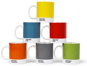 Светложълта керамична чаша 375 ml Light Yellow 600 – Pantone