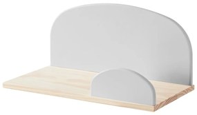 Малък сив стенен рафт Kiddy - Vipack