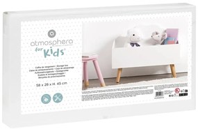 Детски скрин за съхранение atmosphera Cloud MDF - Бял