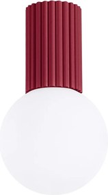 Бордо осветително тяло за таван със стъклен абажур ø 12 cm Orbital – Sollux