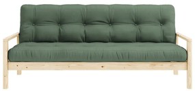 Зелен разтегателен диван 205 cm Knob - Karup Design