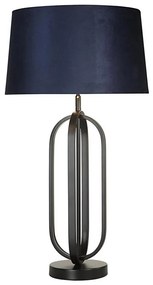 Searchlight EU91101AZ - Настолна лампа CHIC 1xE27/60W/230V синя