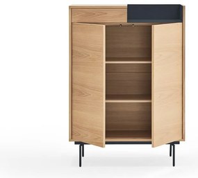 Светлокафяво-син шкаф Valley - Teulat