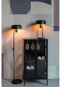 Черна стойка за вино от елхово дърво за 10 бутилки, 52x103 cm Rob - White Label