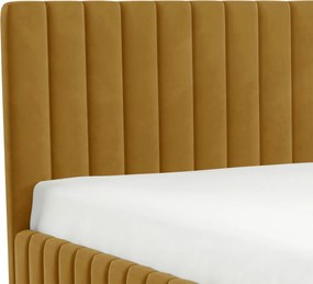 Тапицирано легло Lewezo-Бежово-180 x 200