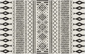 Килим за открито и закрито къс косъм шарен 190x300 см неплъзгащ