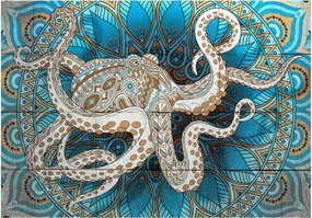 Самозалепващ се фототапет - Zen Octopus - 343x245