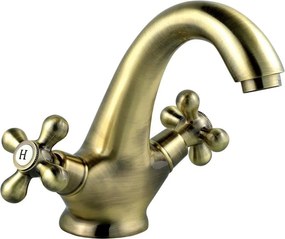 FERRO - Смесител за умивалник ANTICA бронзов