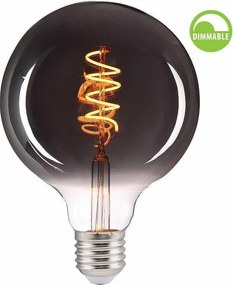 LED крушка VIVALUX FLICK SMOKE LED, ø125, 4W, E27, 1800К