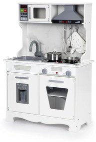 Дървена детска кухня със светлинни и звукови ефекти + аксесоари