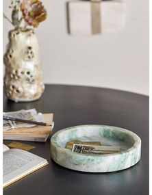 Мраморен декоративен поднос ø 20 cm Ivette – Bloomingville
