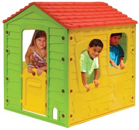STARPLAST Градинска къща Fun Farm House 106x118.5x126.5см.