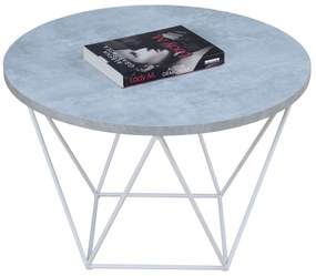 Масичка за кафе Sofy round-Leuko-Gkri