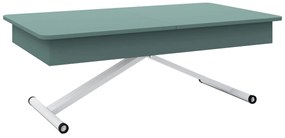 Разтегателна маса с повдигащ механизъм МОХИТО - МДФ мат зелен дъск блу