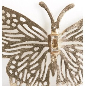 Метална декорация за стена 26x16 cm Butterfly – Light &amp; Living