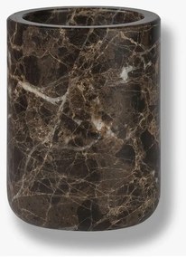 Кафява мраморна чаша за четки за зъби Marble - Mette Ditmer Denmark