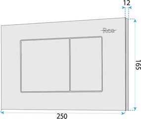 Комплект Структура за Вграждане за WC Slim 024N с Бутон J Titan