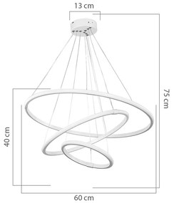 LED лампа 147-000091 бял цвят