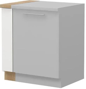 Възможност за персонализиране Подов шкаф разширение Modena R-White - White glossy