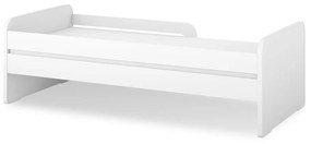 Бяло детско легло 80x200 cm с включен матрак/с включена подматрачна рамка Duuli – ELTAP