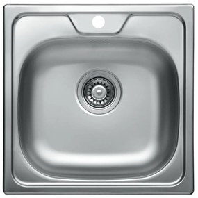 ALVEUS 1074634 - Кухненска мивка ALLUX 48x48 см матов стомана/сатен