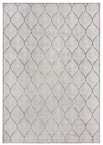 Килим за открито и закрито в цвят слонова кост 160x230 cm Elm Leaf – Flair Rugs