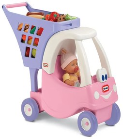 Детска количка за пазаруване Little Tikes, розова
