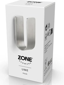 Стенна метална кука в матово сребрист цвят Ume – Zone