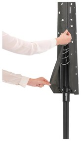 Градинска сушилня за дрехи в антрацитен цвят 50 m Lift-O-Matic – Brabantia