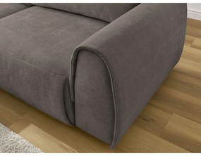 Кафяв ъглов диван Aden – Bobochic Paris