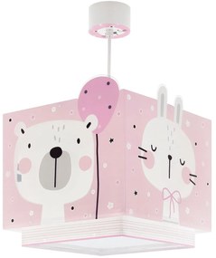 Таванна лампа Ango Baby Jungle-Pink