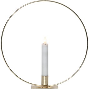 Светлинна декорация в златист цвят Flamme Table - Star Trading