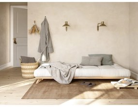 Единично легло от борова дървесина с решетка 90x200 cm Senza - Karup Design