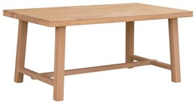 Трапезна маса от полирана дъбова дървесина , 170 x 95 cm Brooklyn - Rowico