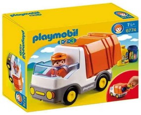 Playset Playmobil 1,2,3 Garbage Truck 6774