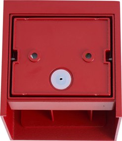 Модерна външна стенна лампа тъмночервена с LED IP54 - Edwin