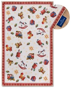 Червен килим с коледен мотив 50x80 cm Red Christmas – Villeroy&amp;Boch