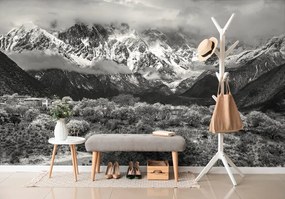 Фототапет – Уникален черно-бял планински пейзаж