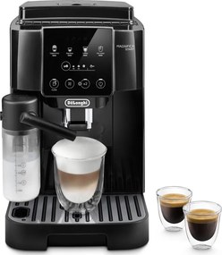 Еспресо машина Delonghi Magnifica START ECAM220.60.B, 1450W, 15 bar, 1.8 л, 4 програми, 13 нива на смилане, LatteCrema Hot, Опция за кафе на зърна, Черен