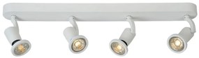 Lucide 11903/20/31 - LED Точково осветително тяло JASTER-LED 4xGU10/5W/230V бяла