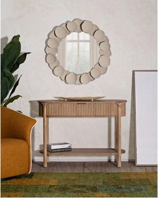 Конзолна маса от масивна ела в естествен цвят 40x110 cm Gothenburg – Mauro Ferretti