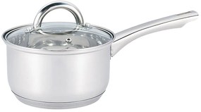 Касерола с капак SAPIR SP 1210 X16K, 1.9 литра, 16x10.5 см, Многослойно дъно, Индукция, Инокс