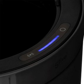 Автоматичен кош 5five Delta, Метал, 40 L - Черен