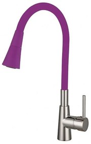 Смесител за кухня ICF 7108223 HAVANA PURPLE, месингов, лилав, 22x23.6см