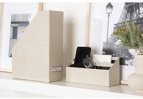 Картонени органайзери в комплект от 4 бр. Hugo Canvas Paper Laminate – Bigso