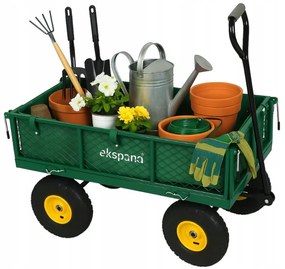 Градинска количка 3в1 с товароносимост до 200 кг