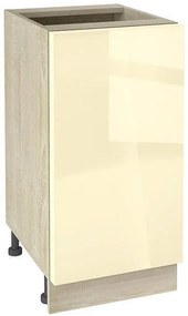 Долен шкаф МДФ Глосмакс 401(40см) Сонома