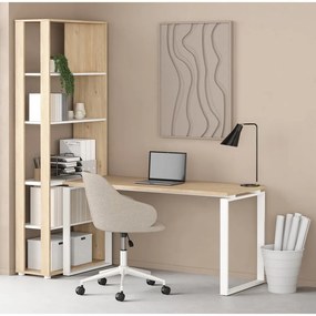 Работна маса с дъбов плот 60x150 cm Sign - Tvilum