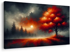 Картина на платно – Дървото на живота в мъглата